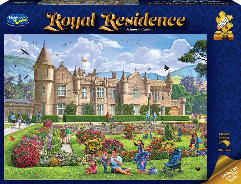 Royal Residence: Balmoral Castle (1000pc Jigsaw) Board Game