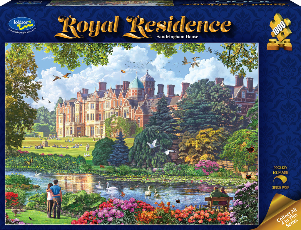 Royal Residence: Sandringham House (1000pc Jigsaw) Board Game