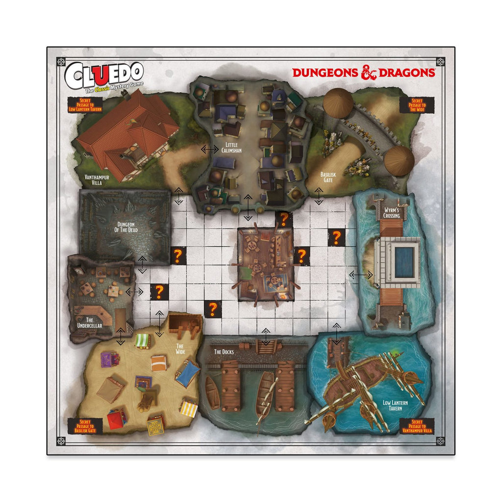 Cluedo: Dungeons & Dragons (Board Game)