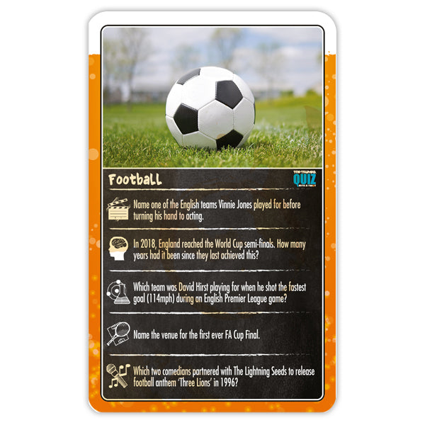 Top Trumps: Pub Quiz Board Game