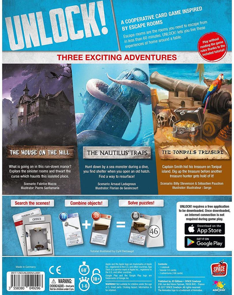 Unlock! Mystery Adventures (Card Game)