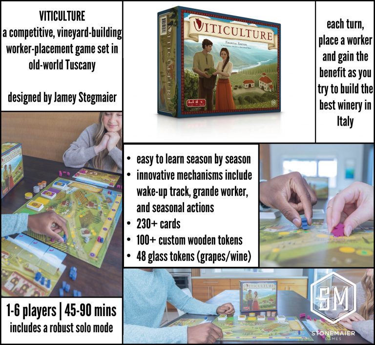 Viticulture - Essential Edition Board Game