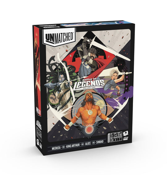 Unmatched: Battle of Legends - Volume 1 Board Game