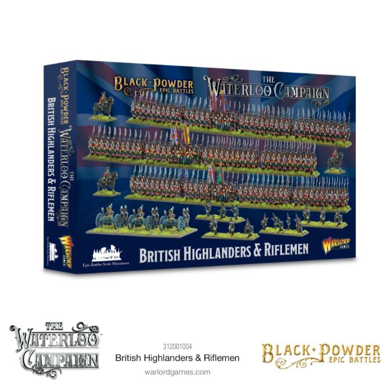 Black Powder Epic Battles: British Highlanders & Riflemen