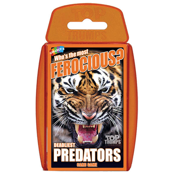 Top Trumps: Deadliest Predators (Card Game)