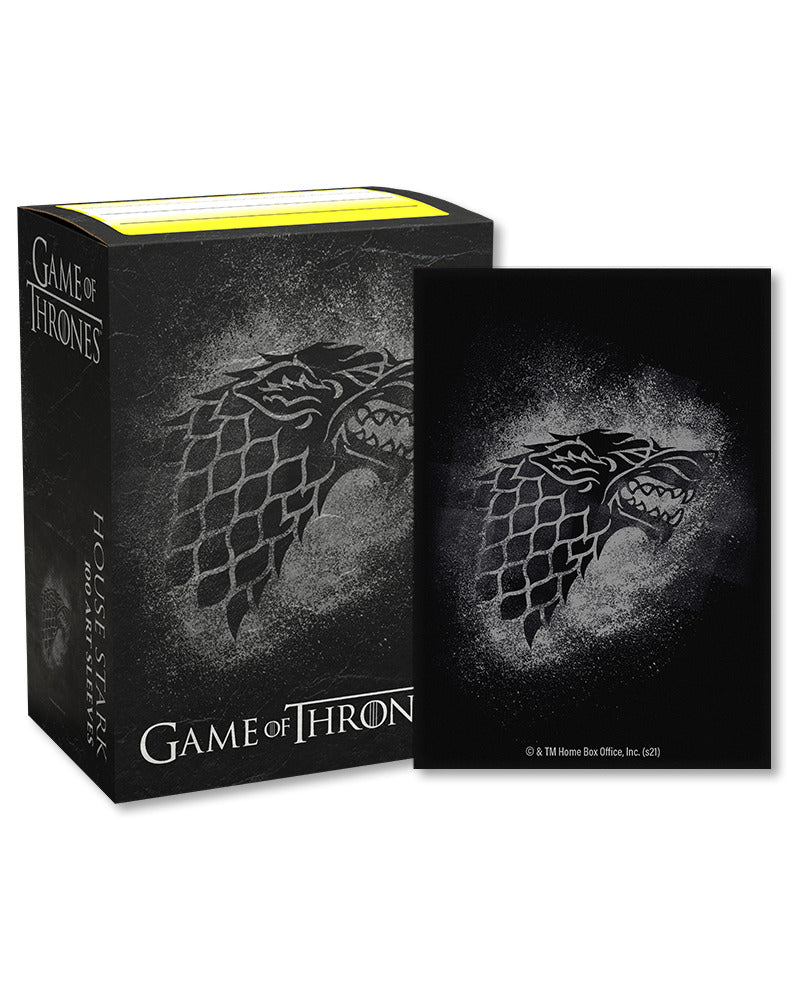 Dragon Shield: Brushed Art Sleeves - Game of Thrones House Stark