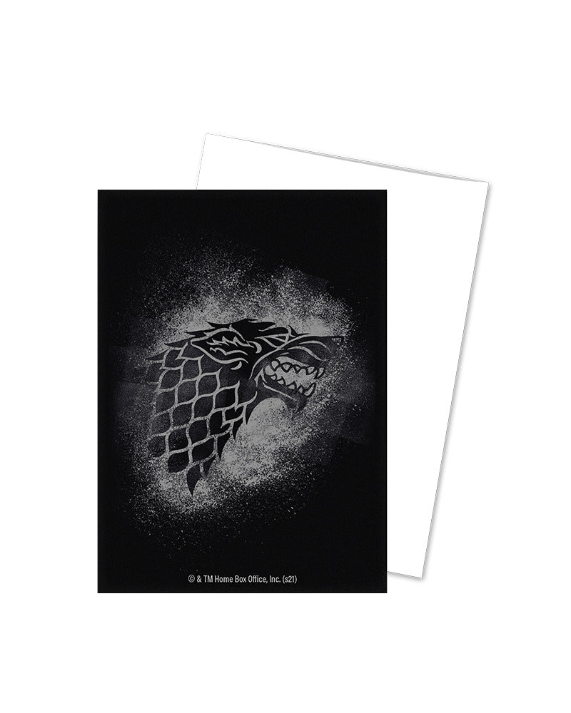 Dragon Shield: Brushed Art Sleeves - Game of Thrones House Stark