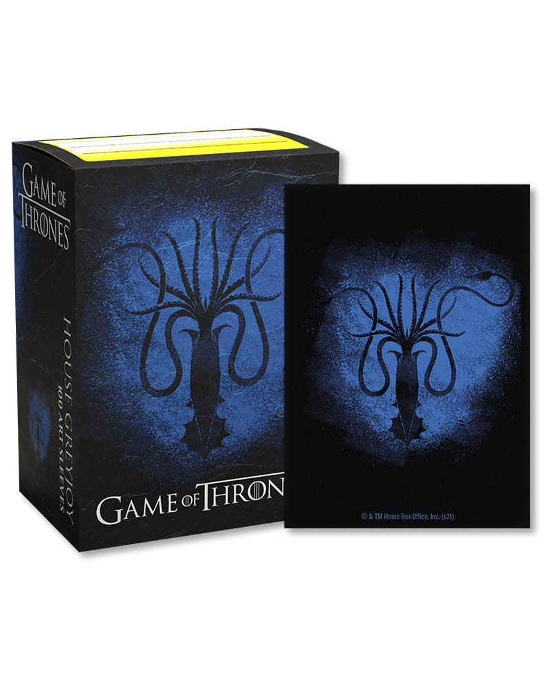 Dragon Shield: Brushed Art Sleeves - Game of Thrones House Greyjoy