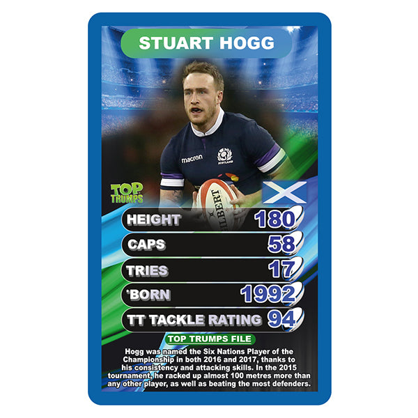 Top Trumps Classics: World Rugby Stars Board Game