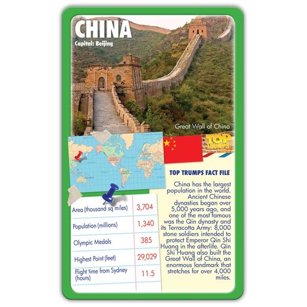 Top Trumps: Countries of the World (Card Game)