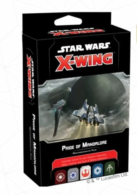 Star Wars X-Wing Second Edition Pride of Mandalore Reinforcement Pack