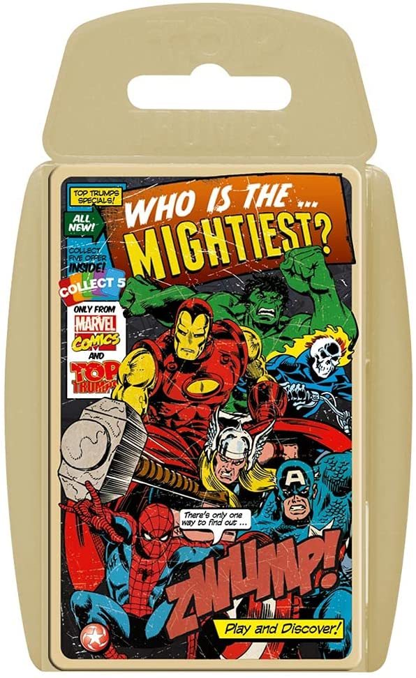 Top Trumps: Retro Marvel Comics Board Game