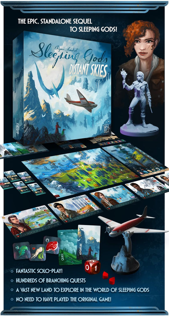 Sleeping Gods - Distant Skies (Board Game)