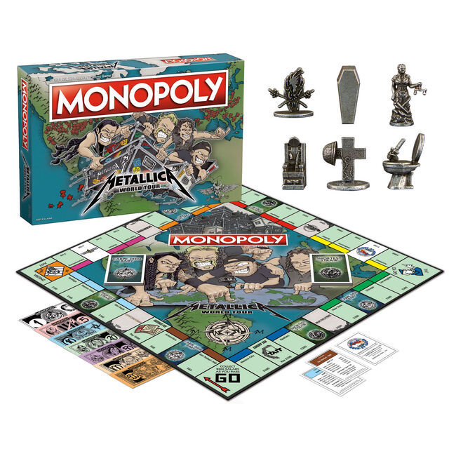 Monopoly: Metallica World Tour Board Game