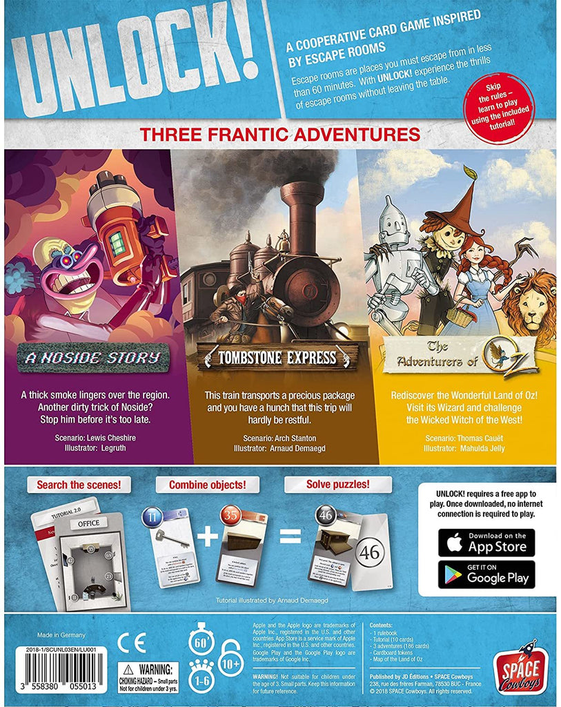 UNLOCK! Secret Adventures (Card Game)