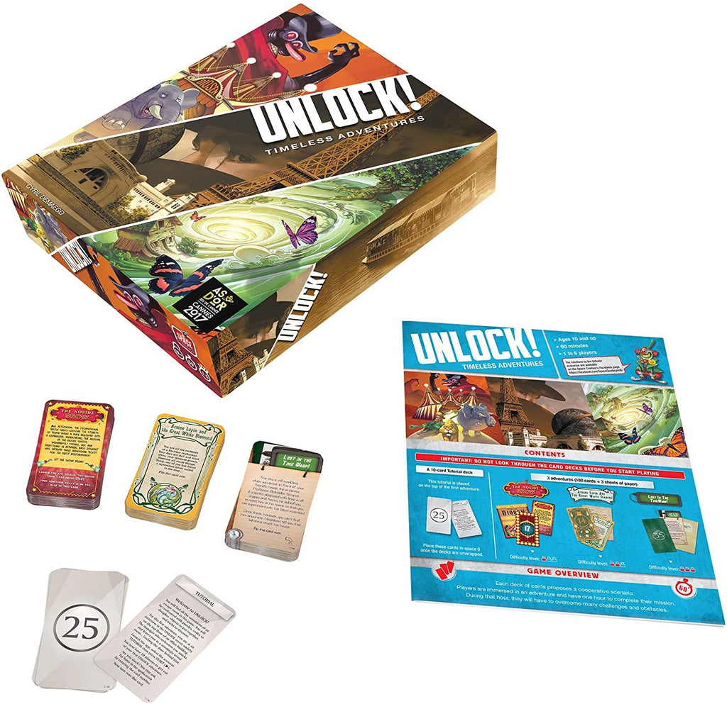 UNLOCK! Timeless Adventures (Card Game)