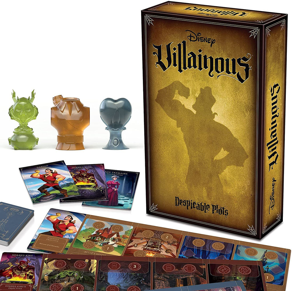 Disney Villainous: Despicable Plots (Stand-Alone Board Game Expansion)