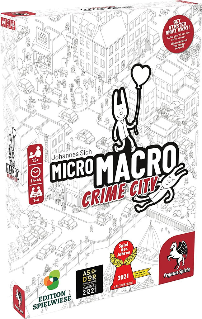 MicroMacro: Crime City (Board Game)