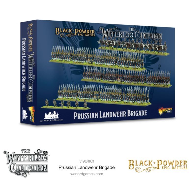 Black Powder Epic Battles - Waterloo: Prussian Landwehr Brigade