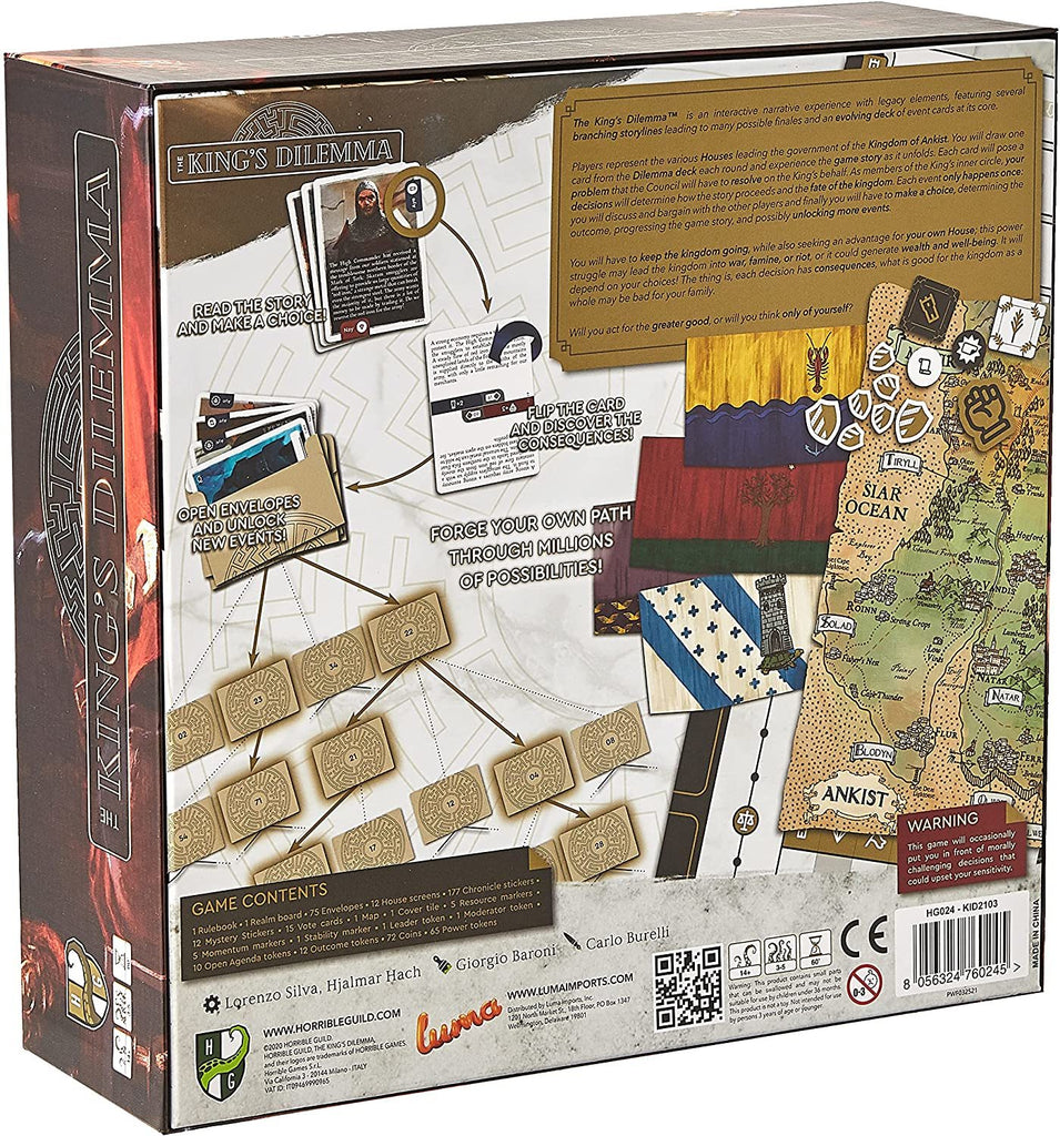 The King's Dilemma (Board Game)