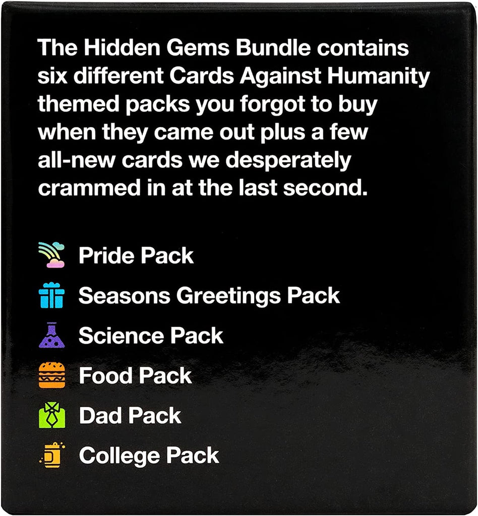 Cards Against Humanity: Hidden Gems Bundle Board Game