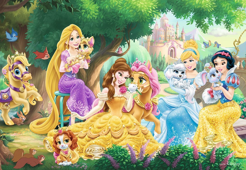 Disney Princesses: Palace Pets (2x24pc Jigsaws) Board Game