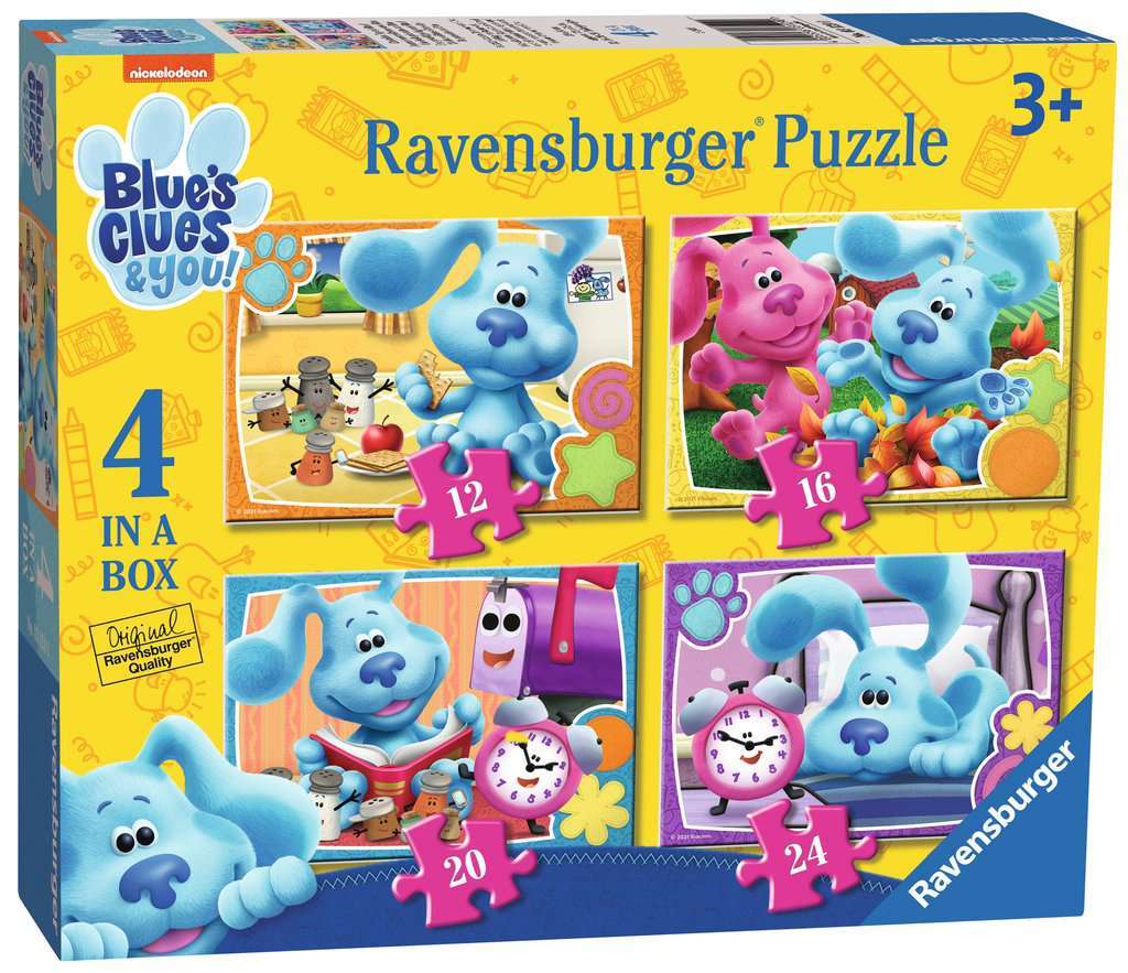 Ravensburger: Blue's Clues (12+16+20+24pc Jigsaws) Board Game