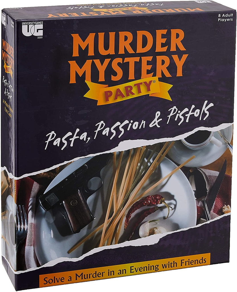 Murder Mystery Party: Pasta, Passion & Pistols (Board Game)