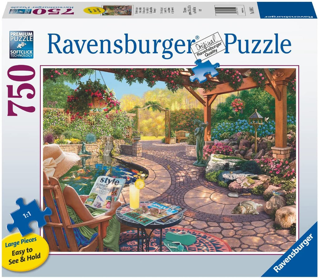 Ravensburger: Cozy Backyard Bliss Puzzle (750pc Jigsaw) Board Game