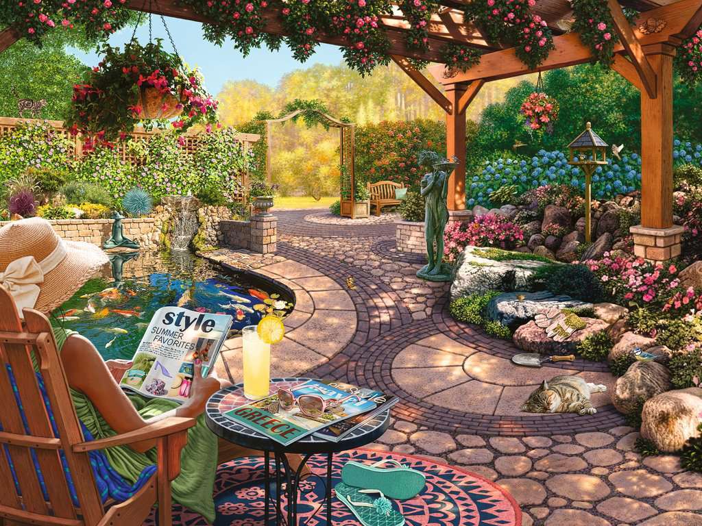 Ravensburger: Cozy Backyard Bliss Puzzle (750pc Jigsaw) Board Game