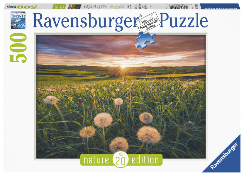 Ravensburger: Dandelions at Sunset (500pc Jigsaw) Board Game