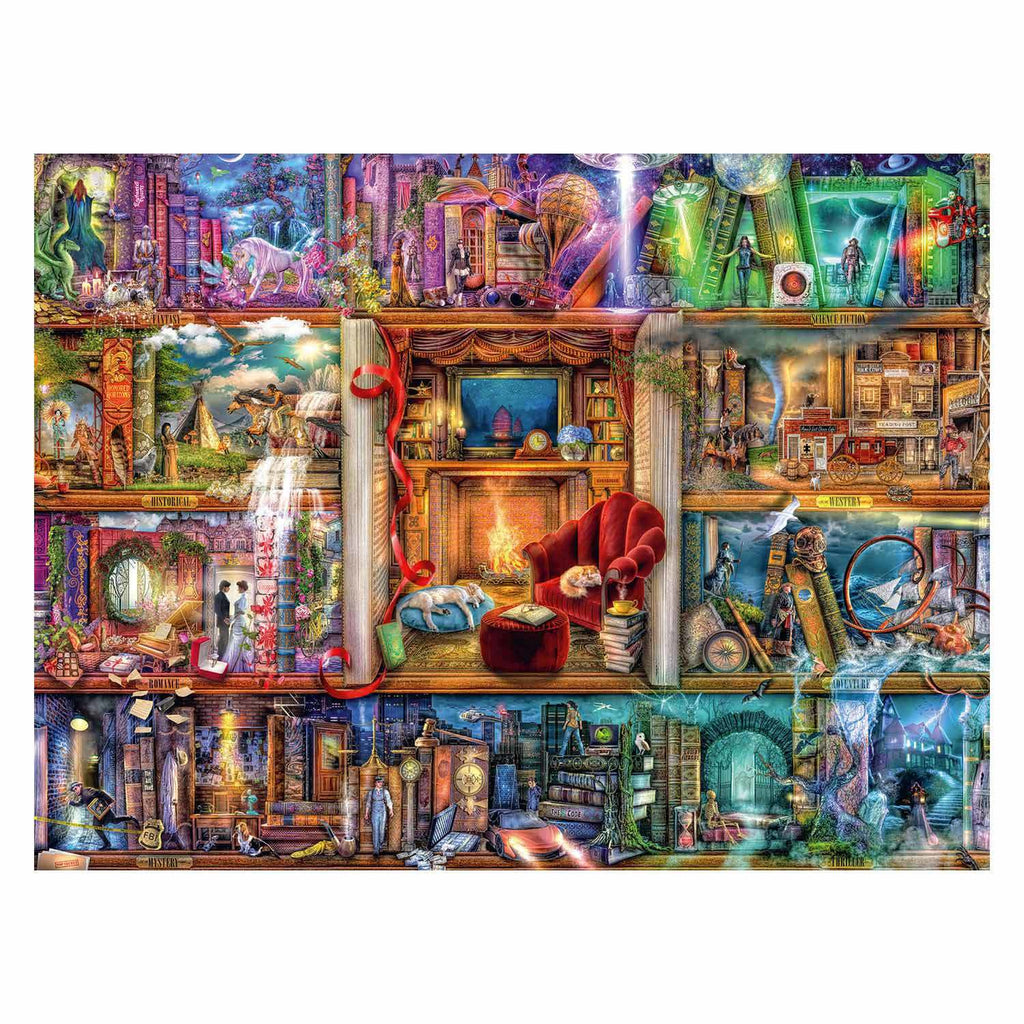 Ravensburger: The Grand Library Puzzle (1500pc Jigsaw) Board Game