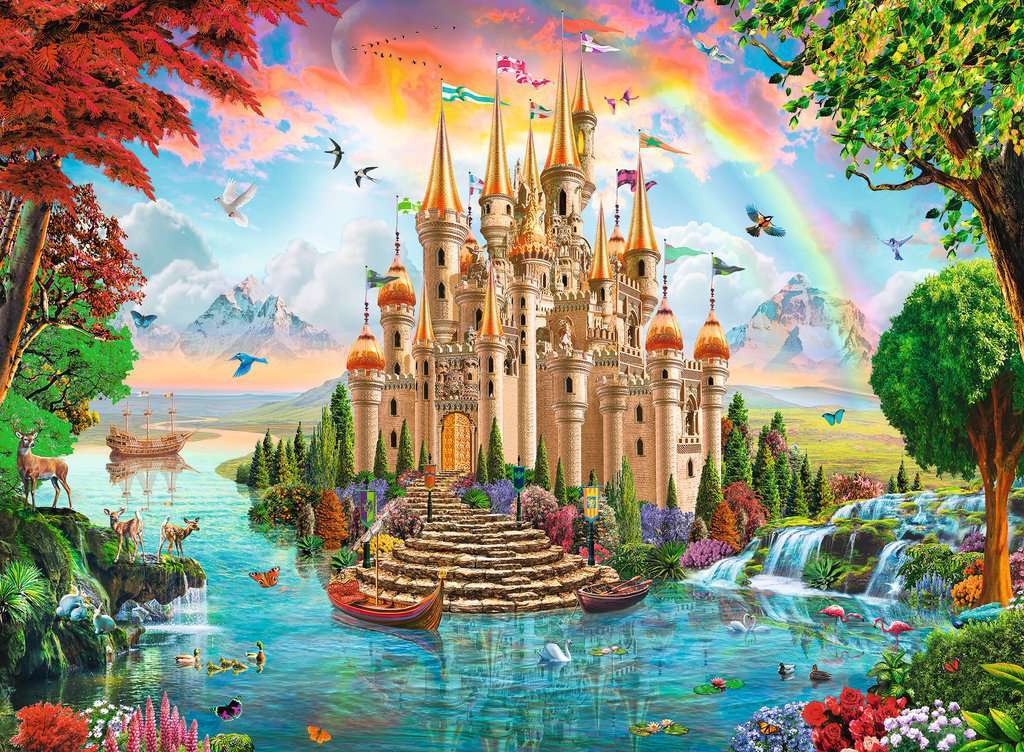 Ravensburger: Fairy Castle (100pc Jigsaw) Board Game