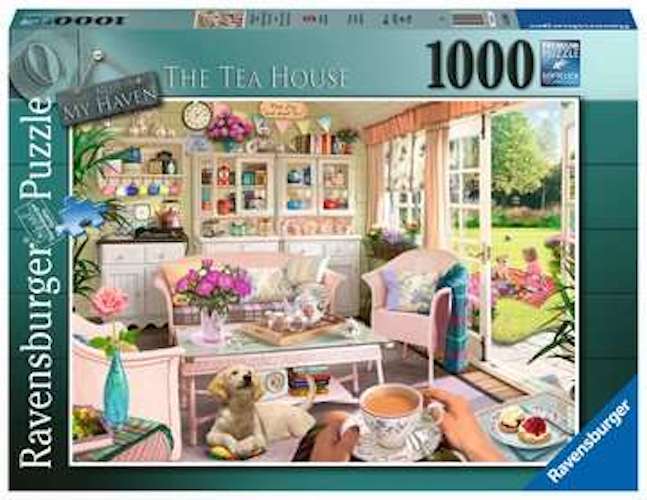 Ravensburger: My Haven #12 - The Tea Shed (1000pc Jigsaw) Board Game