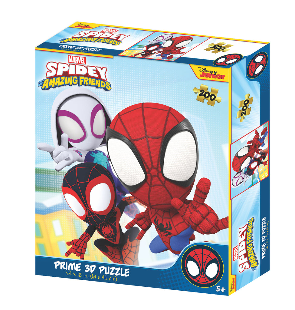 Prime 3D Puzzles: Marvel's Spidey and His Amazing Friends (200pc) Board Game