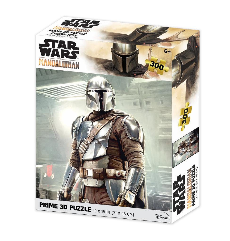 Prime 3D Puzzles: Star Wars - The Mandalorian (300pc) Board Game