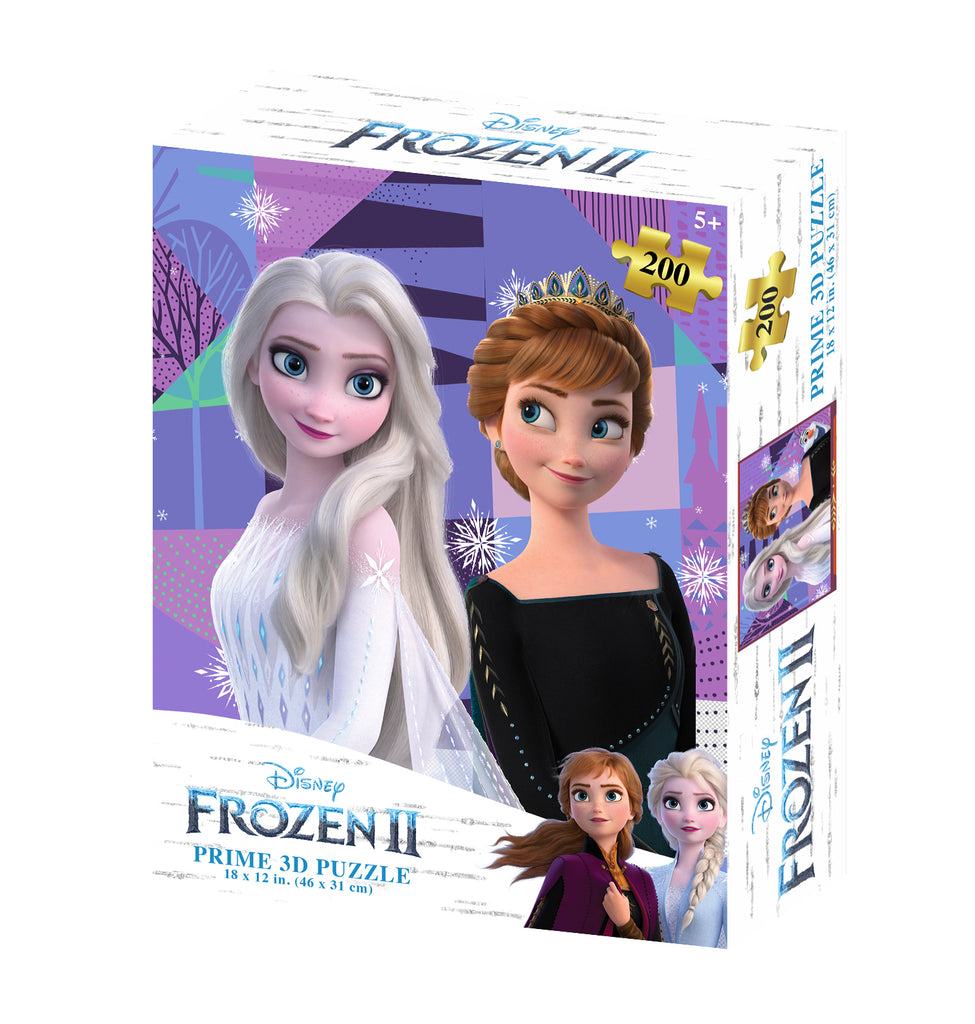 Prime 3D Puzzles: Disney's Frozen II (200pc) Board Game