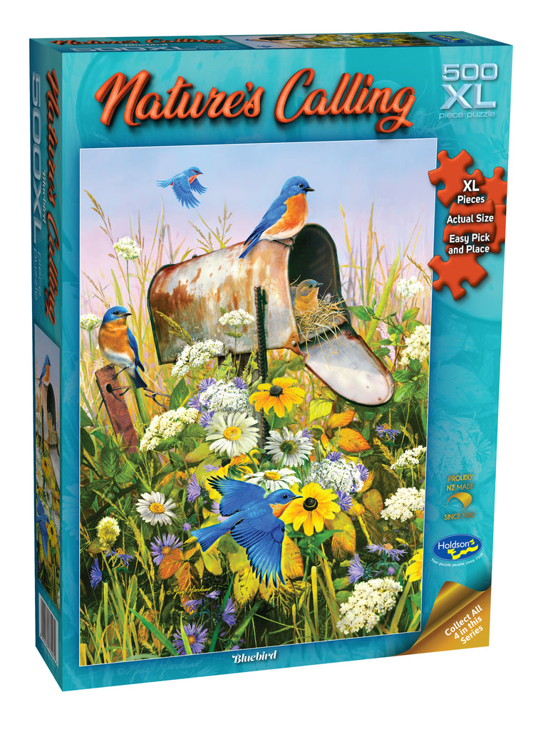 Nature's Calling: Bluebird (500pc Jigsaw) Board Game