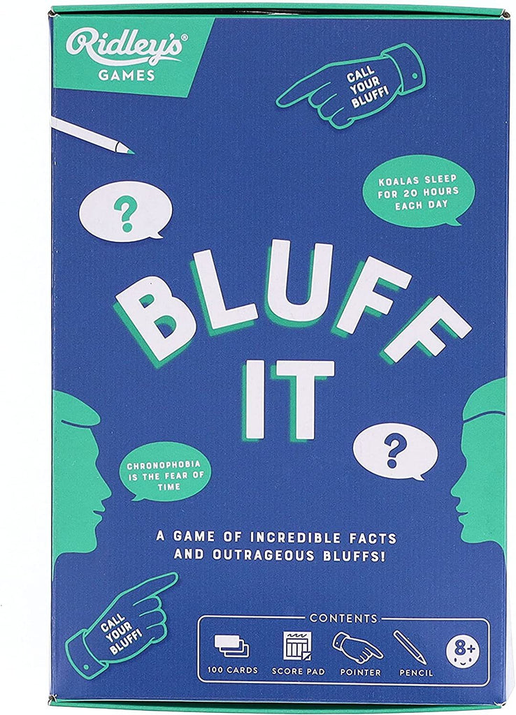 Bluff It - A Game of Incredible Facts and Outrageous Bluffs!