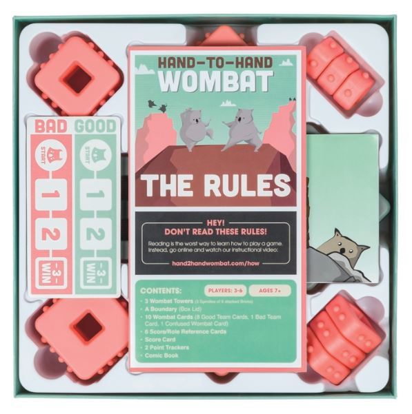 Hand-to-Hand Wombat (by Exploding Kittens) Board Game