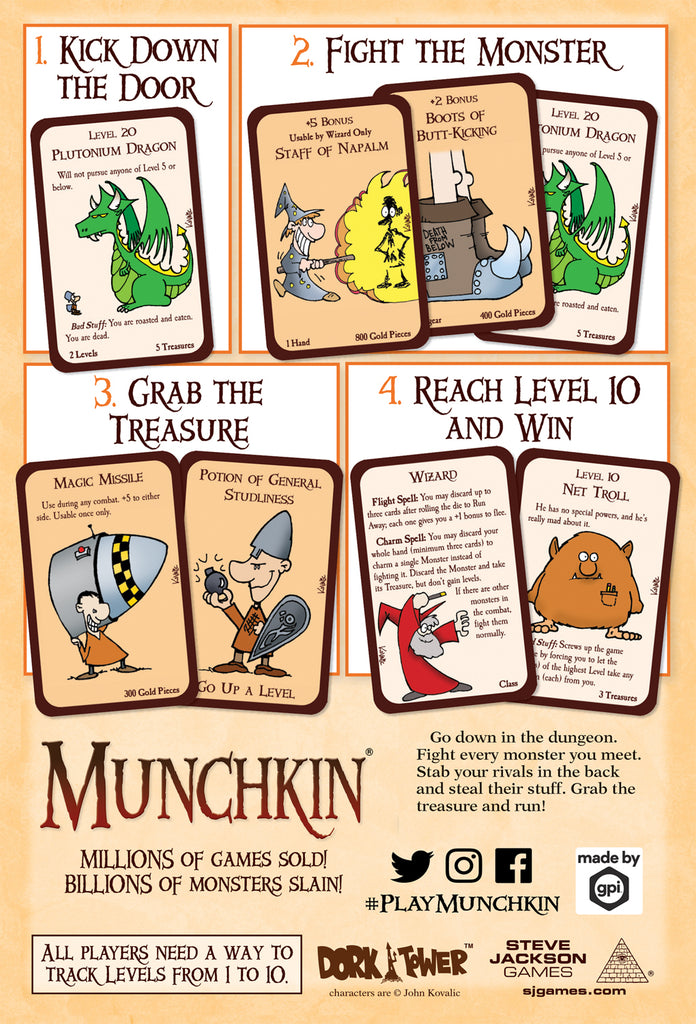 Munchkin (2010 Revised Edition) Board Game