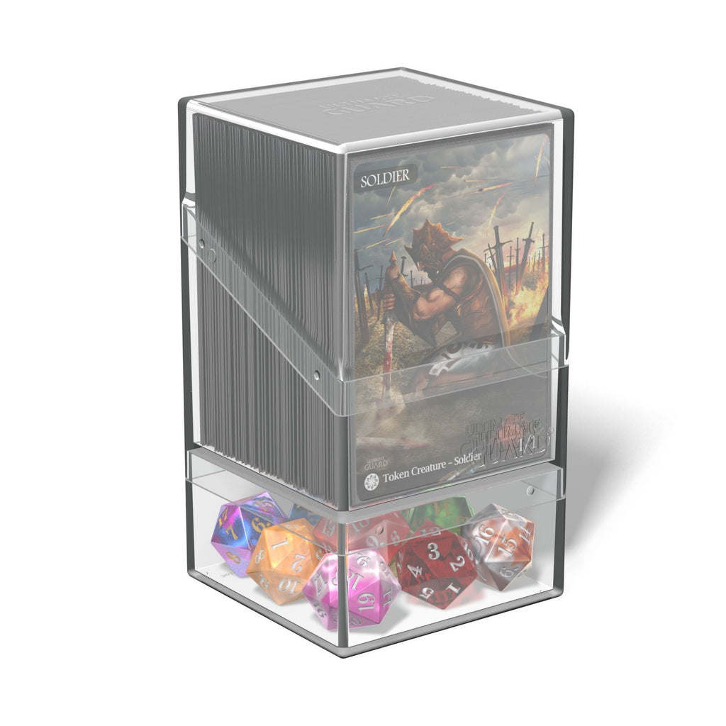 Ultimate Guard: Boulder n Tray 100+ Deck Box - Clear