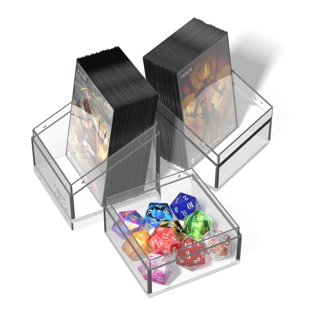 Ultimate Guard: Boulder n Tray 100+ Deck Box - Clear
