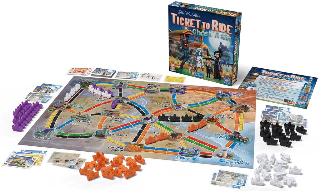 Ticket to Ride: Ghost Train (Board Game)