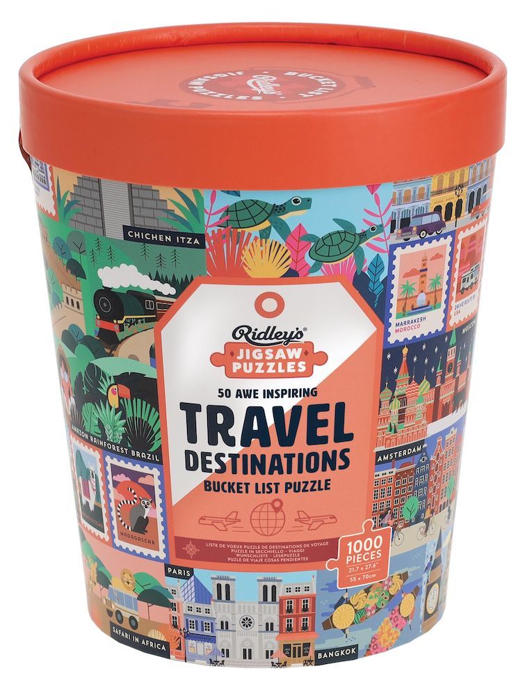 Bucket List Puzzle: Travel Mood (1000pc) Board Game