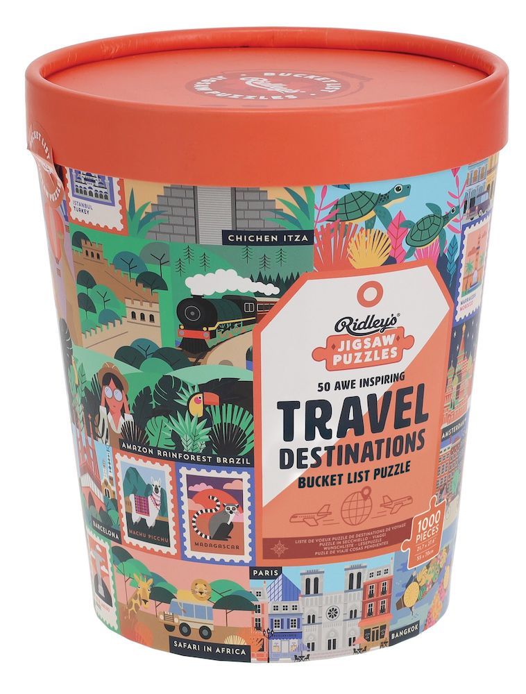 Bucket List Puzzle: Travel Mood (1000pc) Board Game