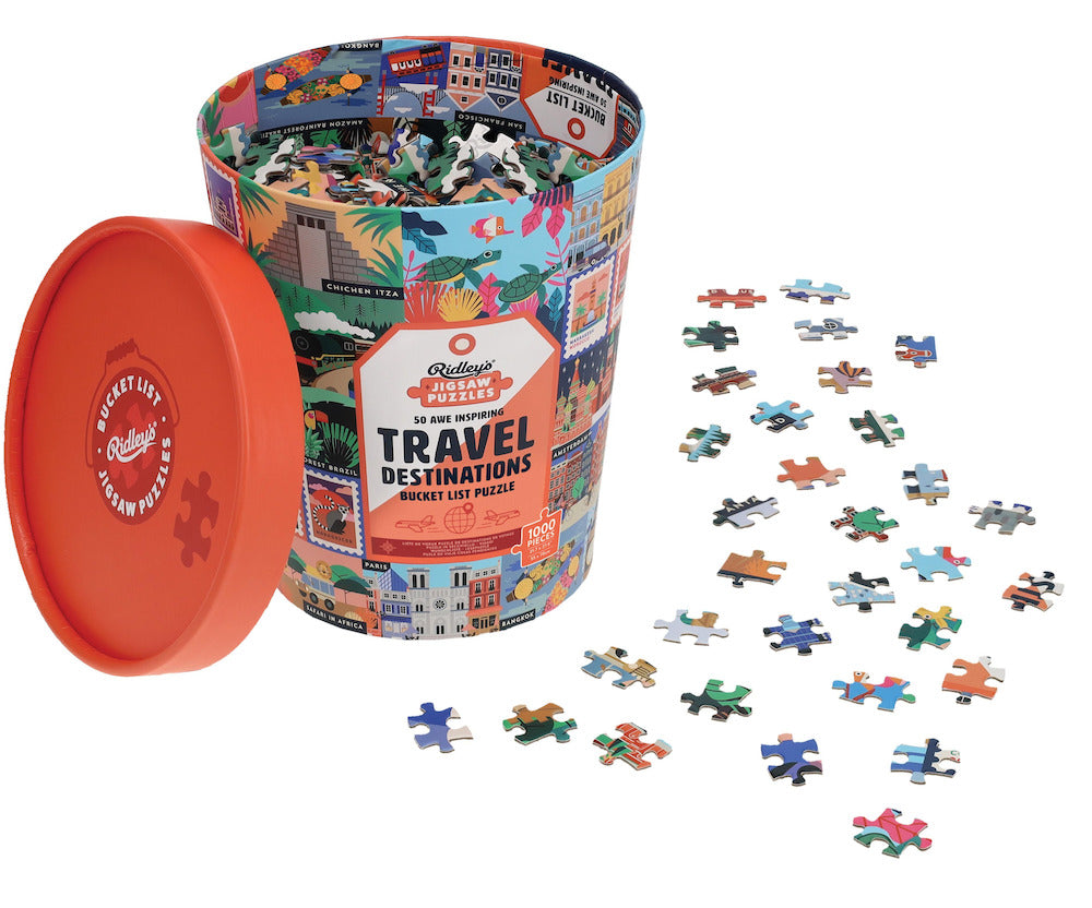 Bucket List Puzzle: Travel Mood (1000pc) Board Game