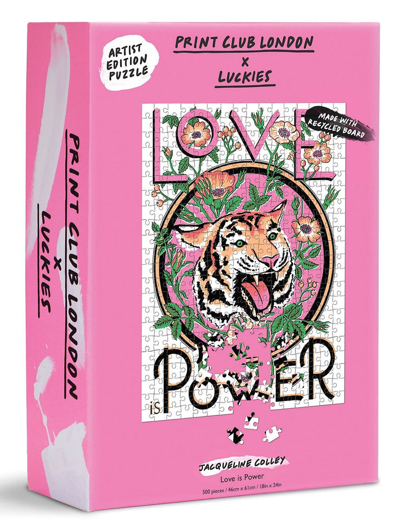 Print Club x Luckies Artist Edition Puzzle: Love Is Power (500pc) Board Game