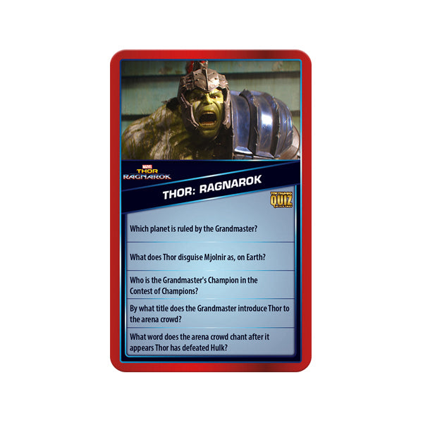 Top Trumps: Marvel Cinematic Universe Quiz Board Game