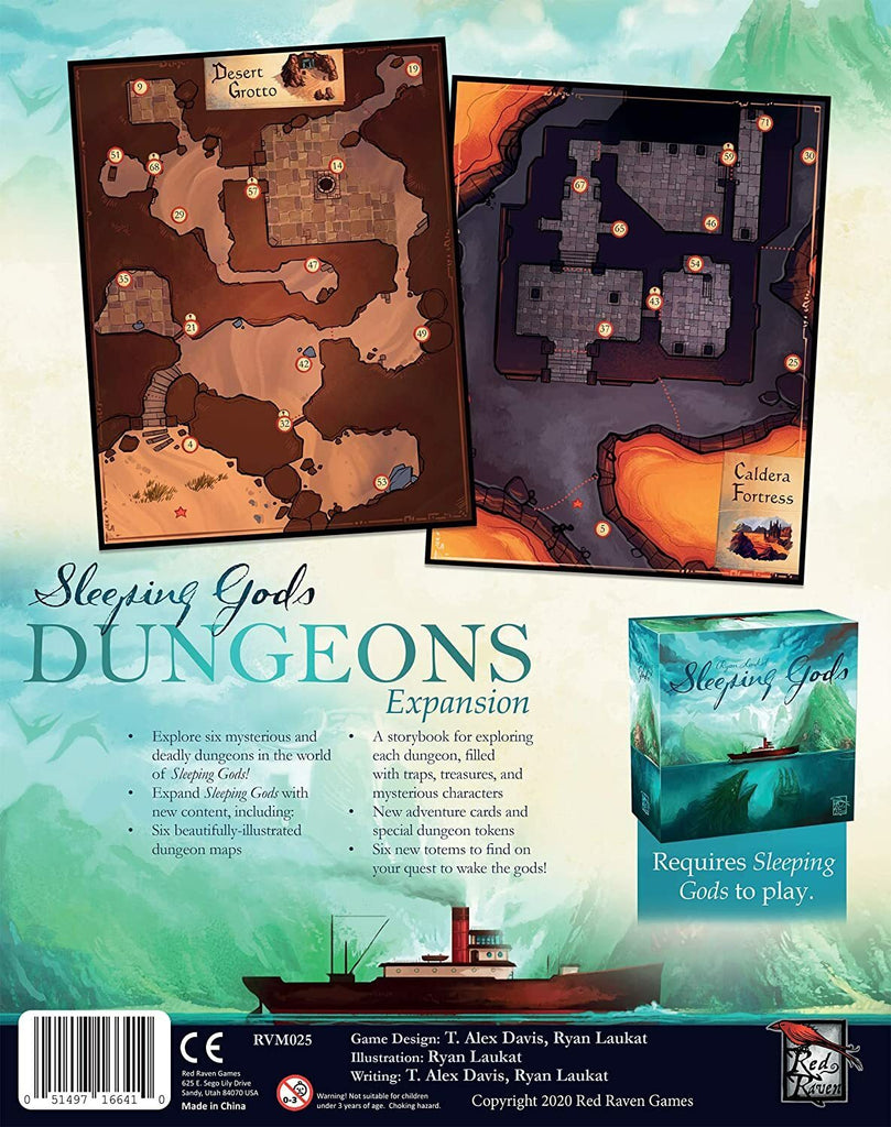 Sleeping Gods: Dungeons (Board Game Expansion)